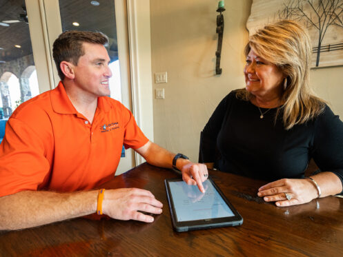Indoor air quality in Garland, TX