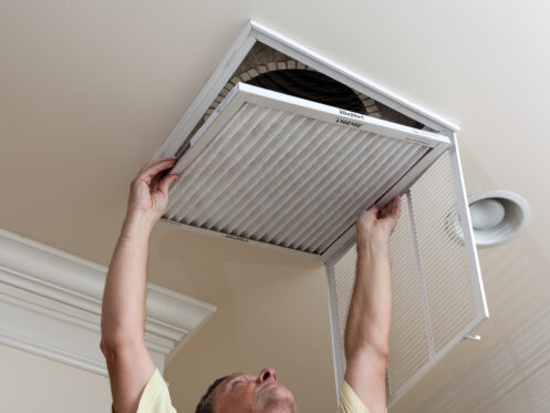 How to Clean Reusable HVAC Filters